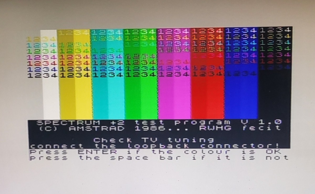 テスト ZX Spectrum 128k +2 | eBay UK