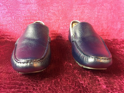 Gucci Supreme Drivers blu da uomo taglia 7 G / 8 US / scatola e sacchetto antipolvere / Made in ITALY - Foto 9 di 11