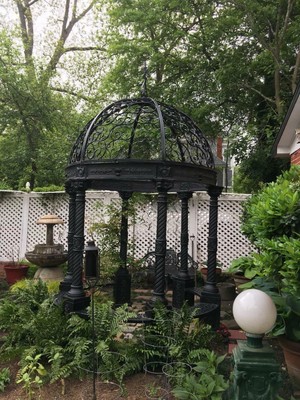 Cast Iron Victorian Style 8 Round Estate Garden Gazebo 10 Cast Iron Victorian Style 8 Round, Round Iron Garden Gazebo