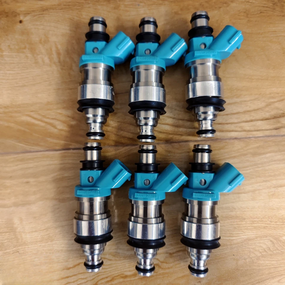 New 6Pcs Denso Fuel Injectors 23250-20010 For 1994-2003 Lexus ES300 Toyota Camry - Imagem 3 de 4