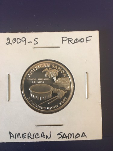 2009-S Proof Territorial Quarters..D of C, Guam, American Samoa, Virgin Islands! - Picture 2 of 6