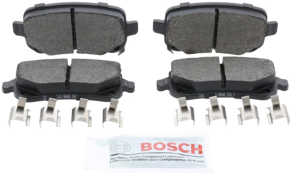 Bosch Blue Ceramic Brake Pads with Hardware Rear For 2009-2012 Dodge Journey - Image 3 of 4