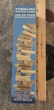 New Tumbling Towers Stacking: Game - 72 Piece Set - Wood CRAFT Blocks