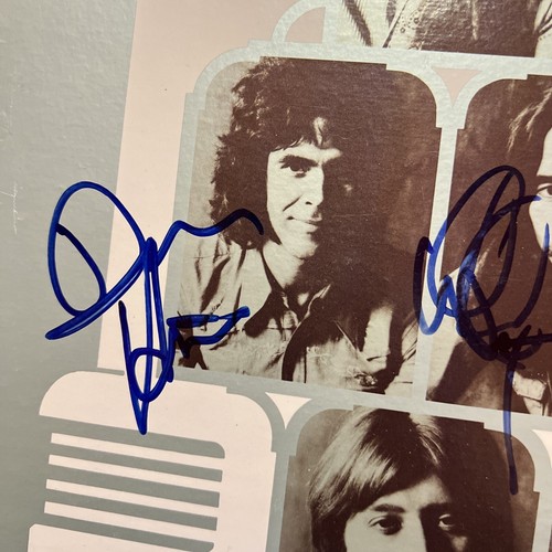 Three Dog Night-"Harmony" LP,Signed By Allsup,Hutton,Negron,Greenspoon JSA cert - Picture 4 of 11