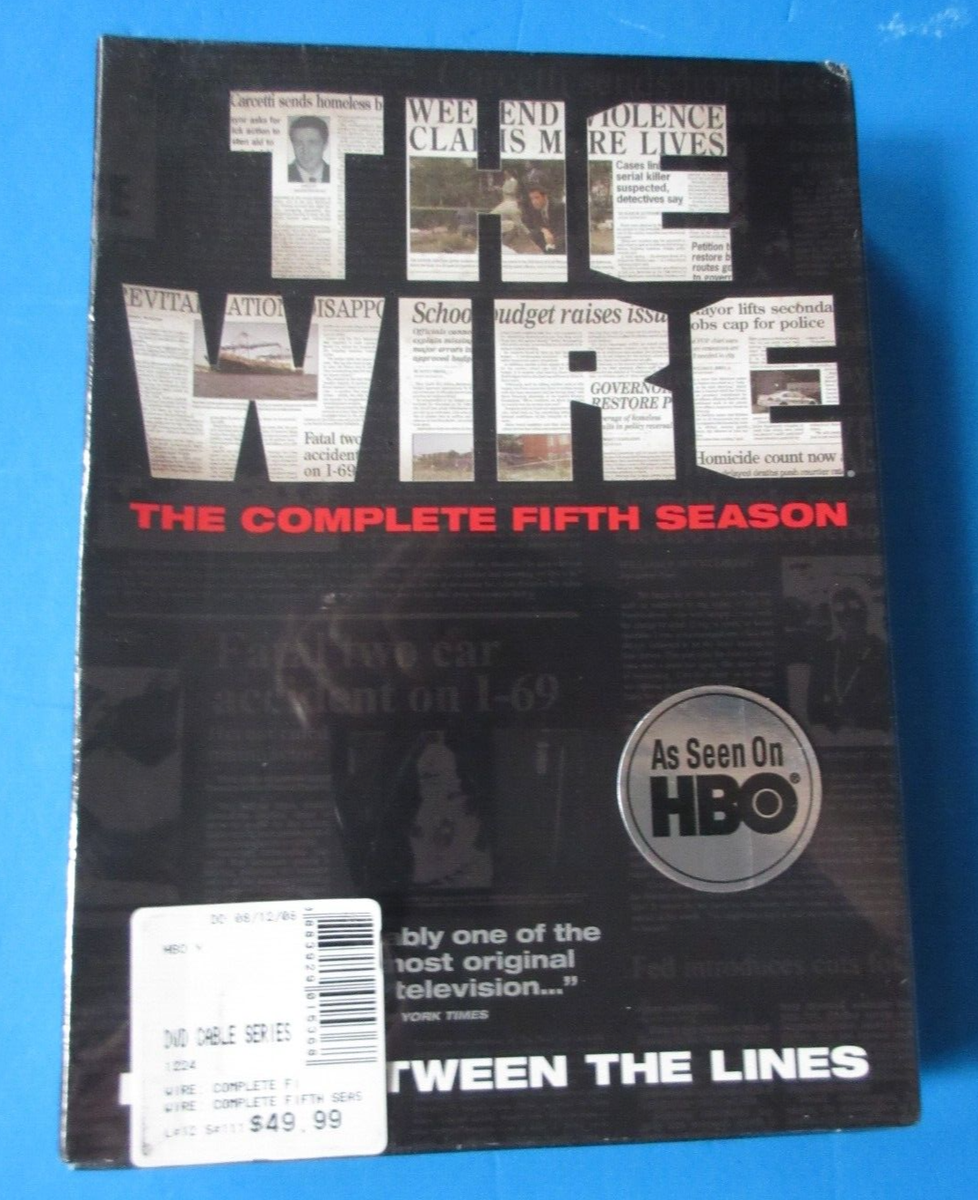 その他 Wire: Complete Fifth Season [DVD] [Import] The Wire The Complete Fifth Season DVD 4Disc Set HBO COP NEW