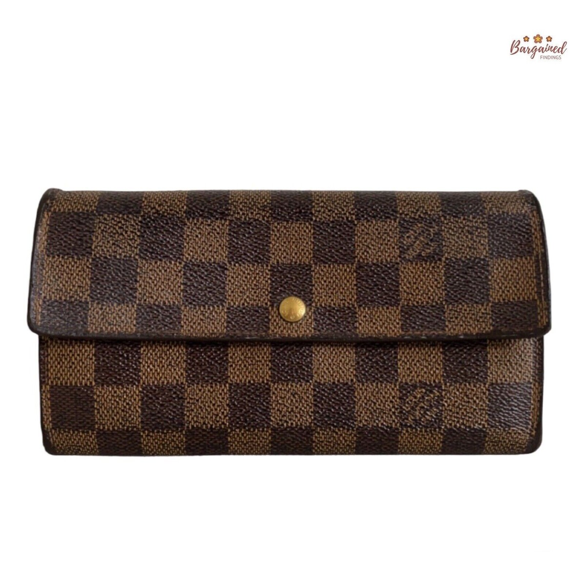 Authentic Louis Vuitton Damier Ebene Coated Canvas Leather  display picture 1