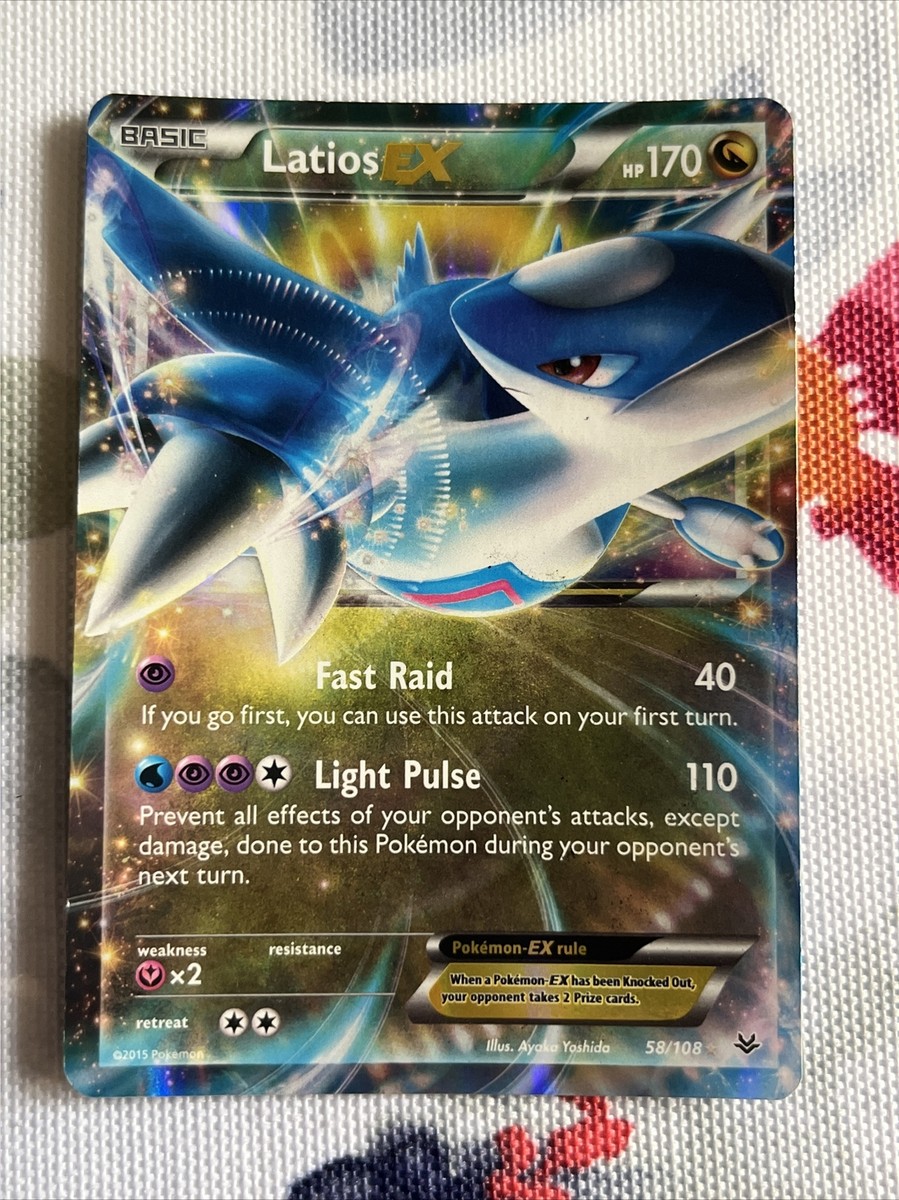 pokemon card latios ex ACE 9 - - 023/068 - Offense and Defense of the Furthest Ends - Celebrate the incredible history of the TCG hobby by adding this Latios EX 2003 Pokemon EX Dragon Holo Rare #94 PSA Authenticated 6 Card to your vault Pokemon X and Y Roaring