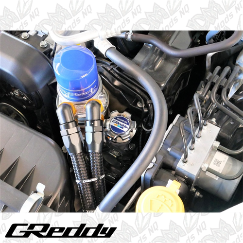 GReddy Oil Filler Cap Type-B 06 Silver M42xP4.5 Fits SUBARU - Picture 7 of 8