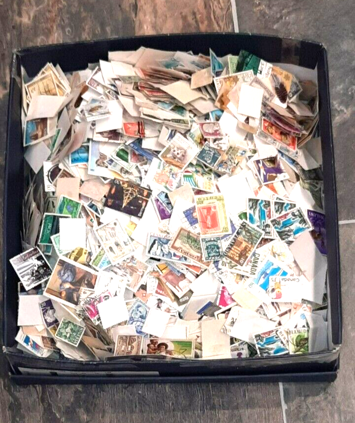 WORLDWIDE KILOWARE STAMPS OFF PAPER, ONE KILO eBay