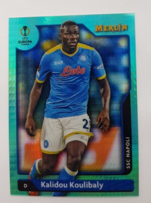 Topps Merlin Chrome 21/22 Aqua Refractor - Kalidou Koulibaly Napoli