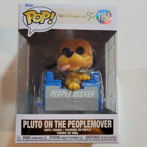 Disney Pluto Sul Peoplemover Pop! Figura In Vinile #1164 Funko