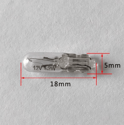 1pcs Light Bulbs T5 12/24VWatts Wedge Instrument bulb Central control indicator - Picture 3 of 3