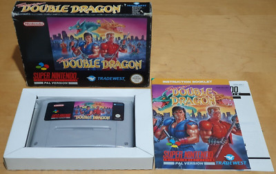 Super Double Dragon für Super Nintendo SNES komplett PAL UKV