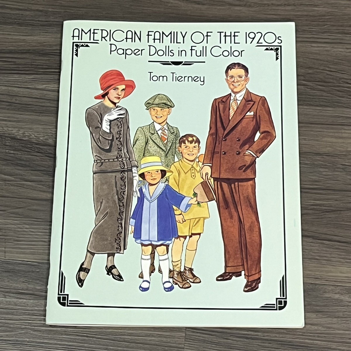Vintage 1988 Tom Tierney American Family Of The 1920s Paper Doll