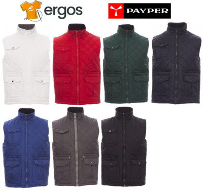 Payper GATE Multipocket Quilted Padded Winter Sleeveless Work Vest