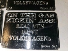 NOS "Sul culo kickin a gas!" Volkswagen guida uomo reale
