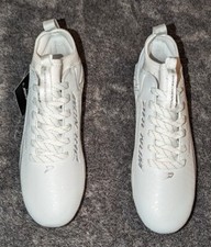 QUANTUM SPEED: FOOTBALL CLEATS WHITE by Phenom Elite Sz-9