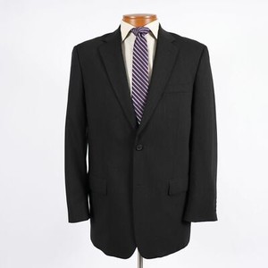 btn uomo 42l blazer pronto charcoal wool coat suit jacket mens sport