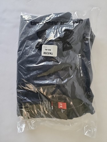 Under Armour 1248196 Men's Black Tactical Tech Long Sleeve Shirt - Size X-Large - Picture 5 of 6