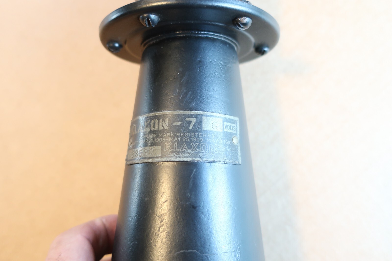 1920s Vintage Klaxon7 Ahooga Horn Car Truck Motorcycle 6v Rat Rod Works on 12v eBay