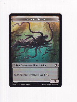 2023 MTG MAGIC COMMANDER MASTERS TOKEN ELDRAZI SCION / GOBLIN 2/27 | eBay