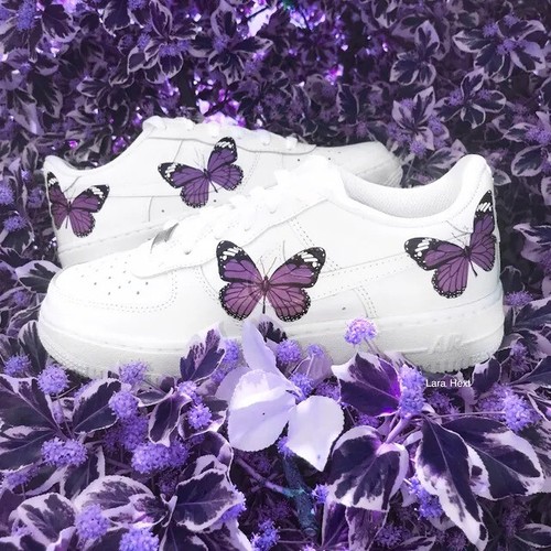 pink butterfly af1