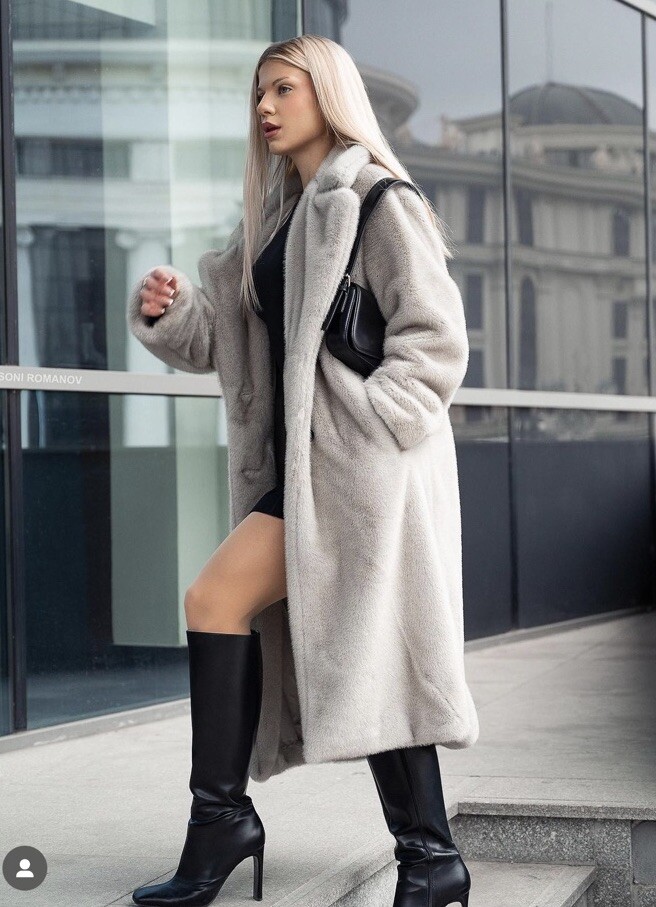 Fur Faux Long Zara クリームファー風ロングコート ZARA Coat Icons Wardrobe | ジャケット・アウター