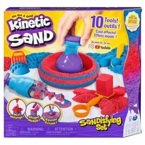 Kinetic Sand Set Outside Summer Fun Satisfying Play Kids Boys Girls Playdoh Bn Ebay
