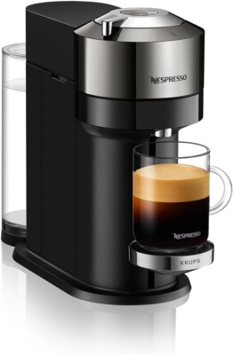 Nespresso Vertuo Next Coffee & Espresso Maker  CHROME ENV120C - NEW IN BOX