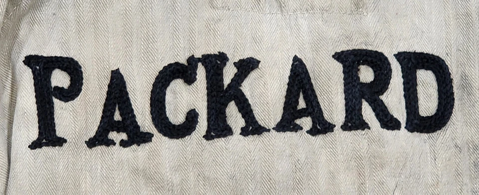 1940-е Packard Motor Car Mechanic Fincks Красная Штанга Джинсовая Куртка Сделано в Союзе Размер 32 - Изображение 3 из 4