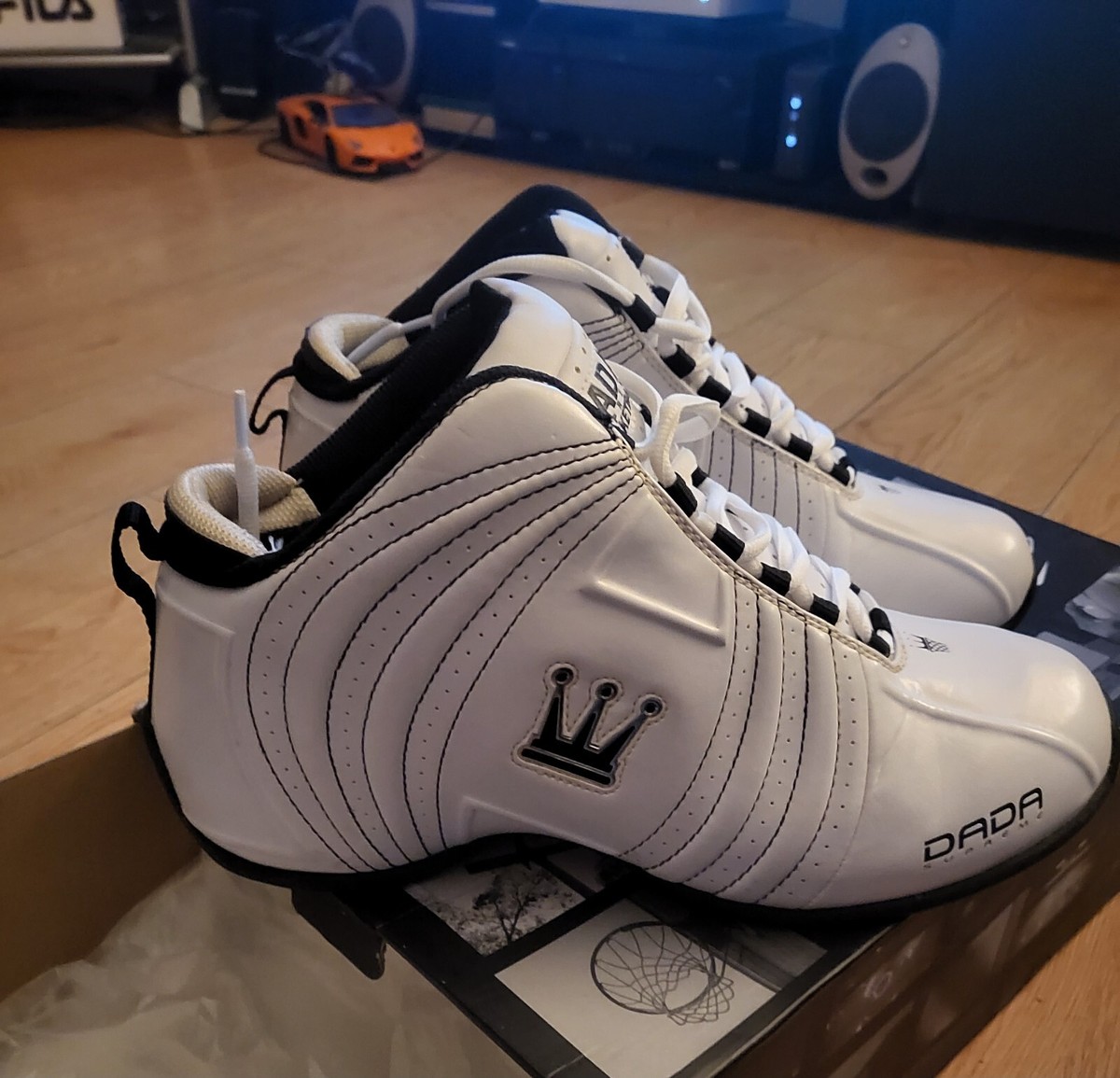 💥DADA SUPREME Basketball Shoes.UK 9.5. Great Collection 💥🎈🏀 | eBay