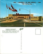 University Of New Mexico Johnson Gym Albuquerque NM Postcard