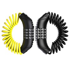 Combination Bike Cable Lock 4 Digit 1M Security Cable Lock Scooter Anti-Theft