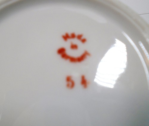 Ciotola vintage rose floreali bordo oro piccolo set di 3 Germania decorazione cucina - Foto 4 di 6