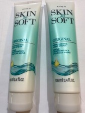 Avon Skin So Soft Replenishing Hand Cream Jojoba Oil-Renewing Lot of 2 Made USA