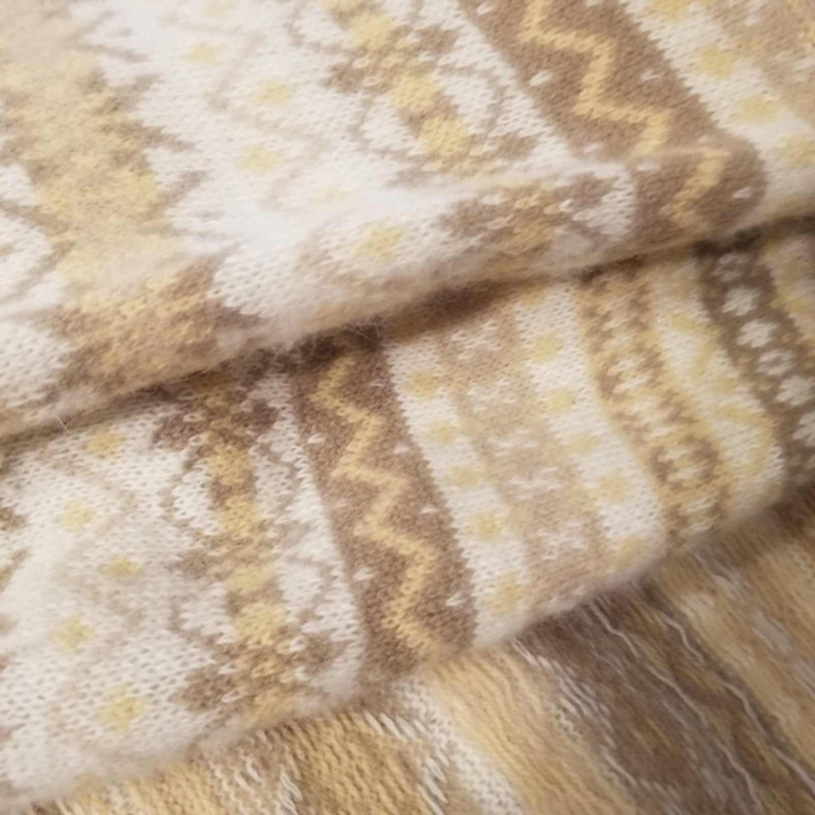 Pendleton fair isle button front cardigan sweater… - image 5