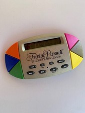 Trivial Pursuit The Best of Genus Portable Electronic Handheld Game GUARANTEED