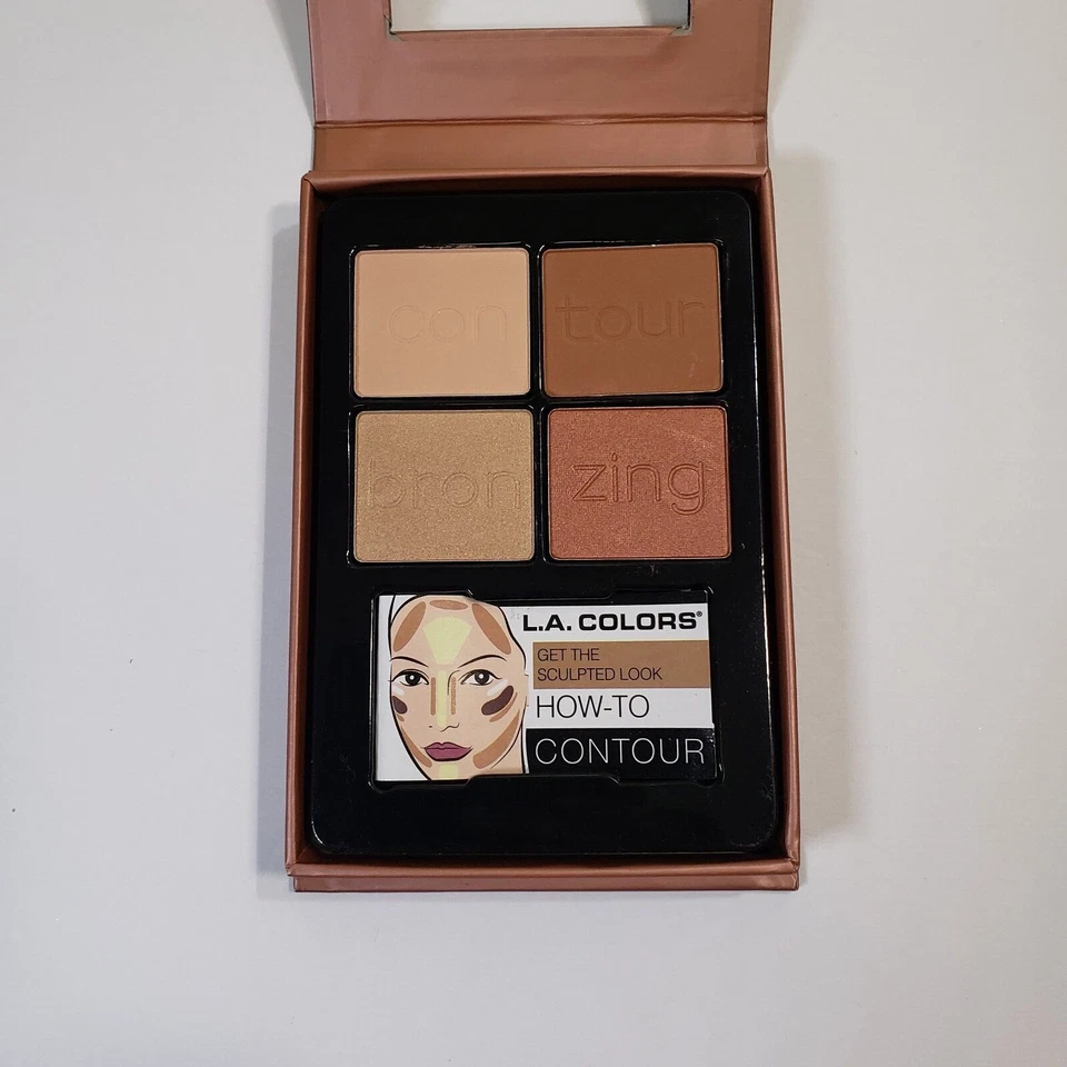 L.A. Colors Get Sculpted! Contour Kit - 4 Shades for Perfect Contouring - Image 2 of 4