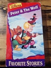 Disneys Favorite Stories - Peter  the Wolf (VHS, 1994)