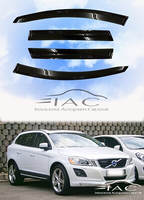 For VOLVO XC-60 2008-2017 Window Visor Vent Sun Shade Rain Guard