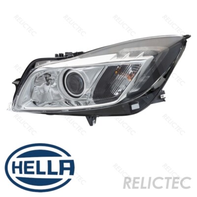 Left Headlight Opel Vauxhall Buick:INSIGNIA A,REGAL II 1216742 