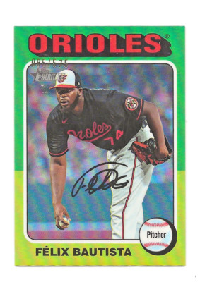 MICHAEL BAUTISTAページ 2024 Topps Heritager #36 Felix Michael Bautista (Refactor 085/595
