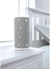 New Grey Stars Bedside Table Lamp for Kids, Magical Starlight Lamp Z-008