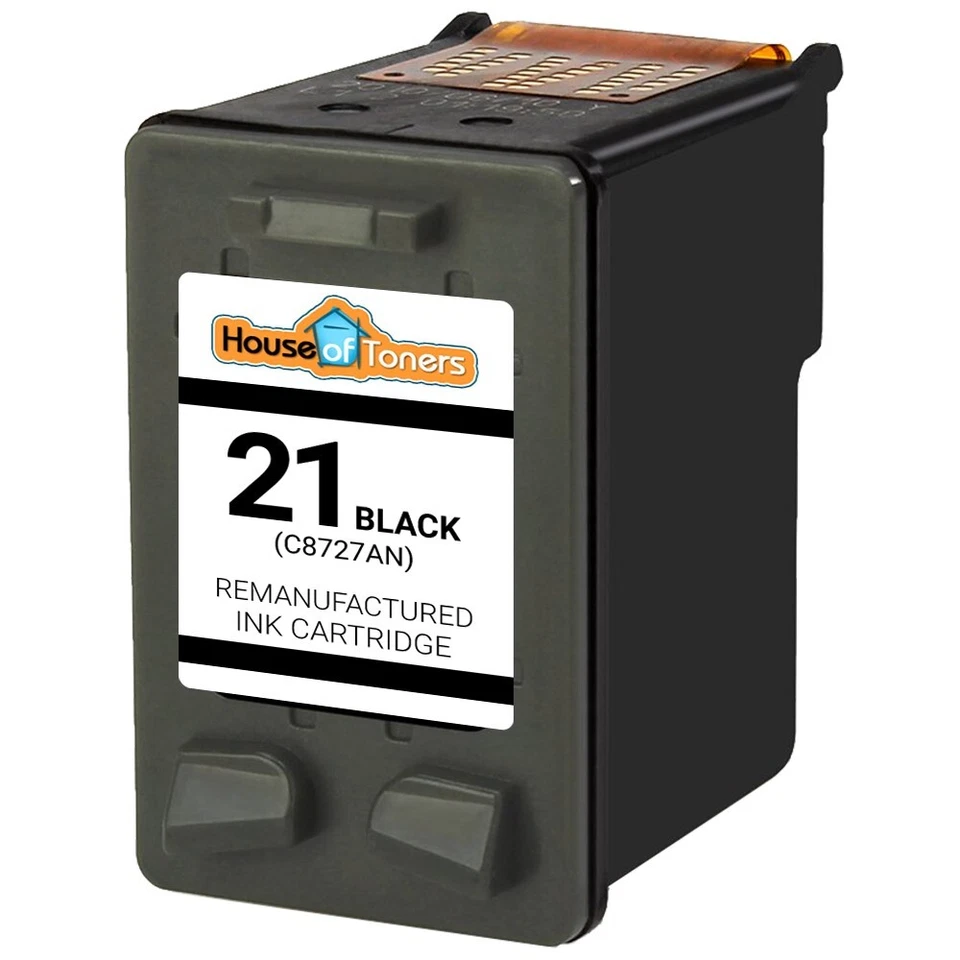 Cartucho de tinta negra compatible con HP 21 C9351AN HP21 2PK Foto 3 de 3