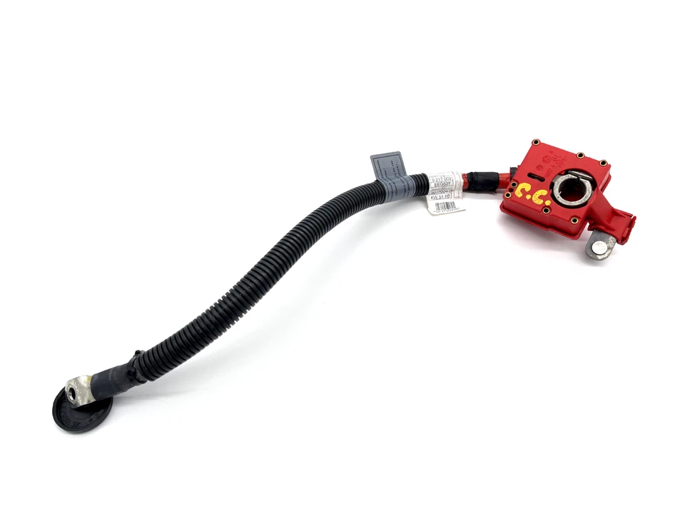 Cabo terminal de bateria positivo BMW X5 X6 E70 E71 2007-2013 9217003 FABRICANTE DE EQUIPAMENTO ORIGINAL - Imagem 3 de 4