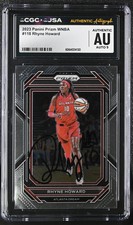 2023 Panini Prizm WNBA Rhyne Howard Auto Autograph #118 CGC Authentic JSA Dream