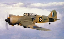 Miles M-25 Martinet TT-1 Desk Kiln Dry Wood Airplane New Model Small Scale 1/48