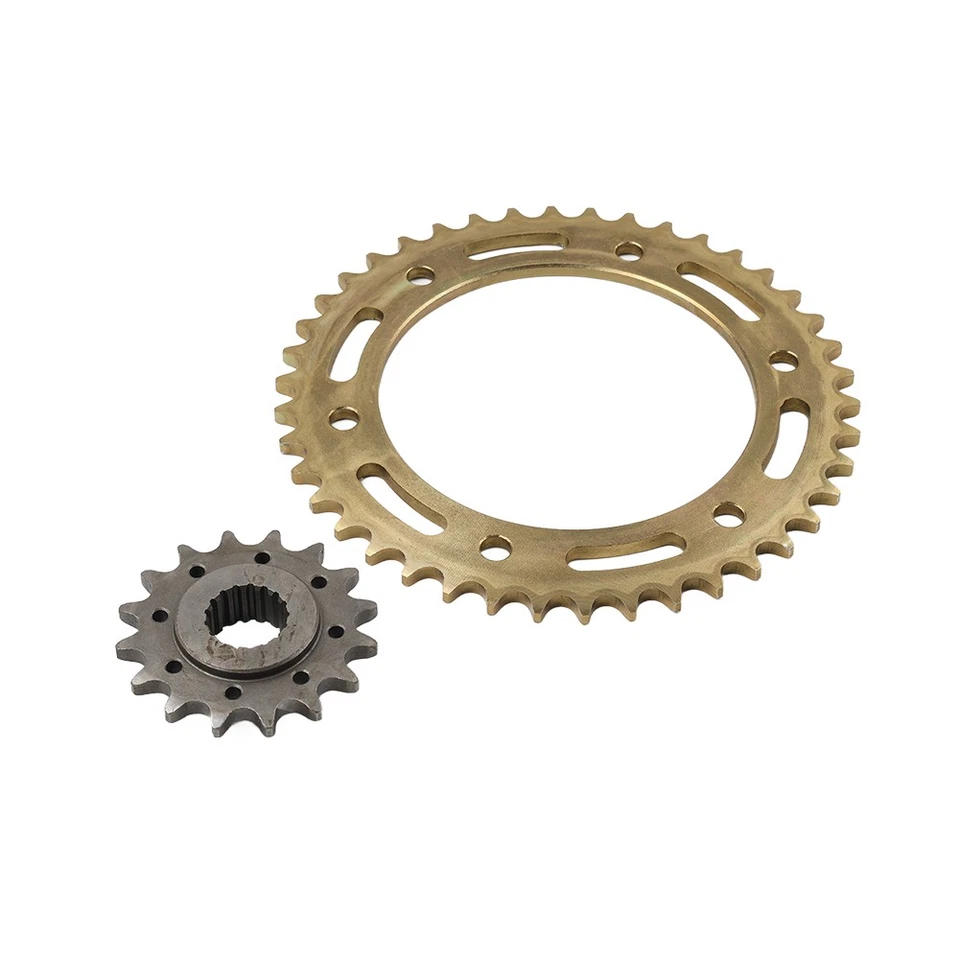 2pcs Front Rear Drive Chain Sprocket 16T 42T For BMW F800GS 2008-18 F700GS 13-16 Foto 4 de 4