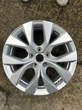 RENAULT CAPTUR MK2  17" ALLOY WHEEL BAHAMAS SILVER 5 STUD