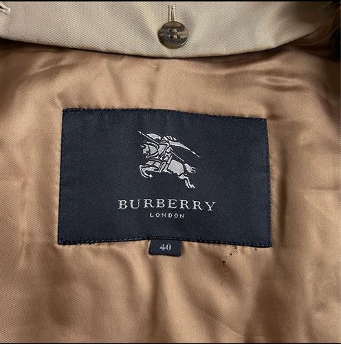 Burberry London Trench Coat Beige With Liner For Women Size 40/US:S Authentic - Picture 23 of 24
